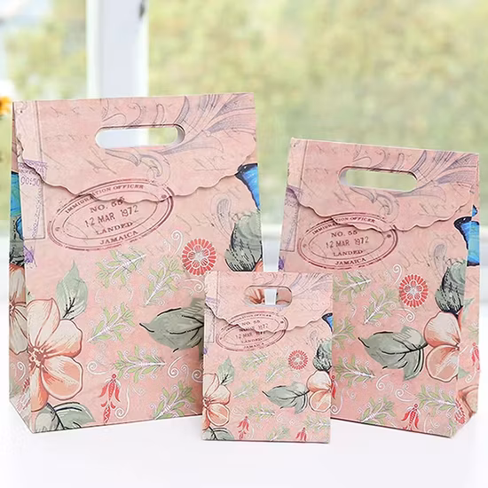 Custom Luxury Shopping White Kraft Art Recycled Storage Promotional Plastic Coffee Handbags Made Logo Printed Black Matt Gift Packaging Paper Bags